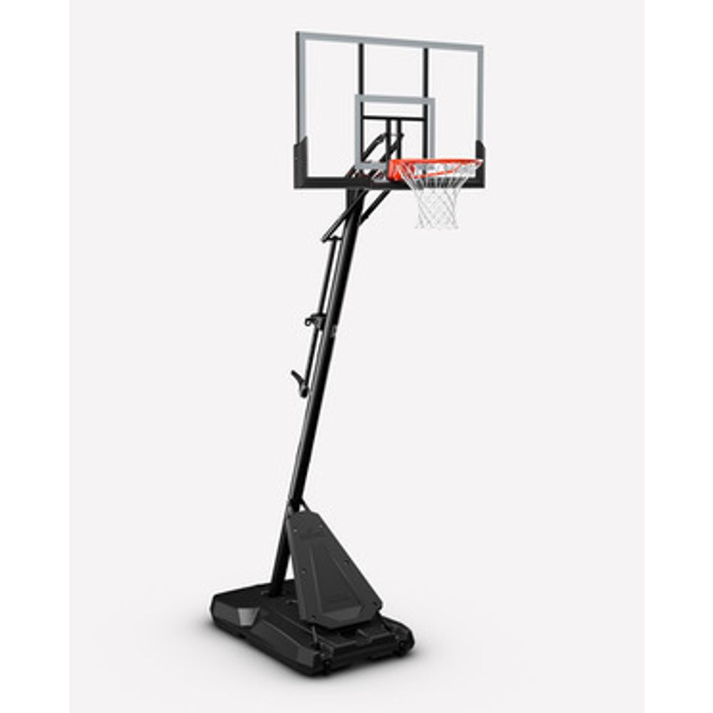 Баскетбольная стойка мобильная, акрил Spalding 54’ Gold Portable арт 6A1746CN