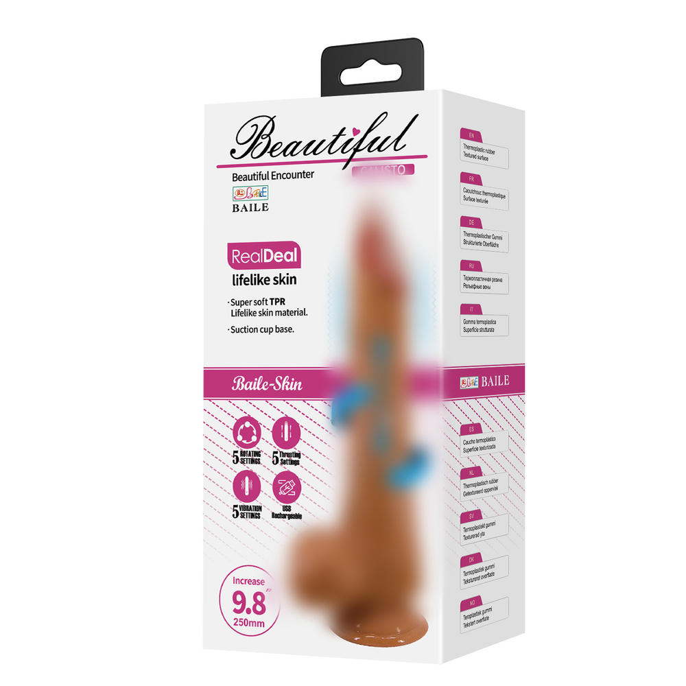 Вибратор с Ротацией Pretty Love Calisto BW-008070EA