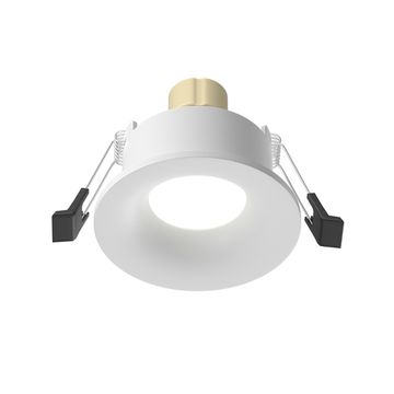 Встраиваемый светильник 1*GU10 DL027-GU10-W белый Slim Maytoni
