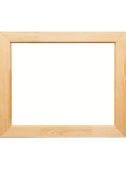 Деревянная рама 40x55 для картин на подрамнике сеч. 60x18
