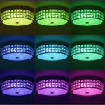 Citilux Портал CL32413G1 LED RGB Люстра хрустальная с пультом Хром