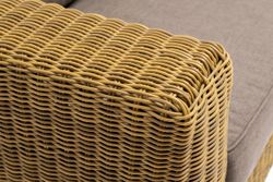 "Боно" лаунж-зона из искусственного ротанга, цвет соломенный