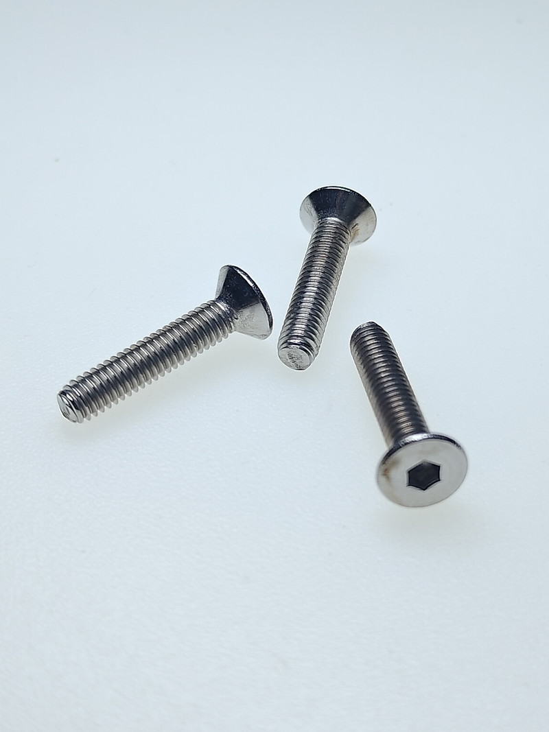 4х20 Винт потай с внут.шестигр. нерж. А2-70 DIN7991 (50 шт.)