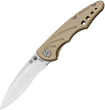 Нож FOX Knives FX-180B, сталь ATS-34, рукоять - титан