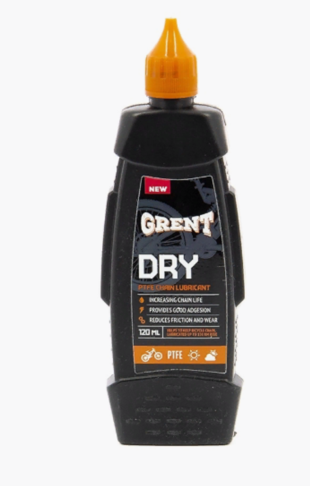 Велосмазка для сухой погоды GRENT PTFE Dry Lube 120 мл