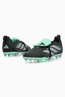 Бутсы adidas Predator Club FT Elastic Laces FG/MG Junior - черный