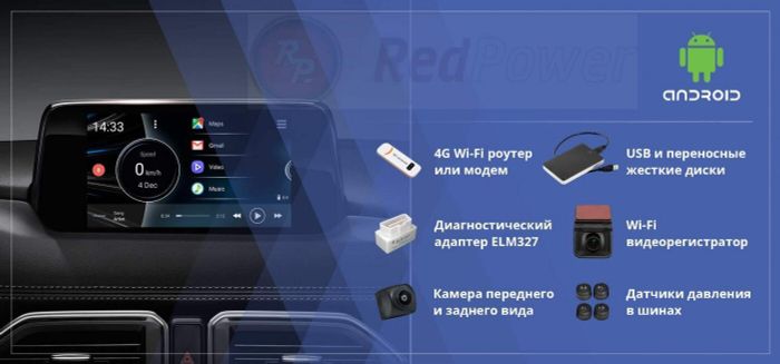Навигационный блок для Mazda CX-30 2019+ (Mazda Connect) - Kuberg LT-MZD-655 на Android 9, и