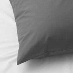 IKEA ULLVIDE  (ИКЕА УЛЛВИДЕ)  -  Наволочка - серая 70х80 см