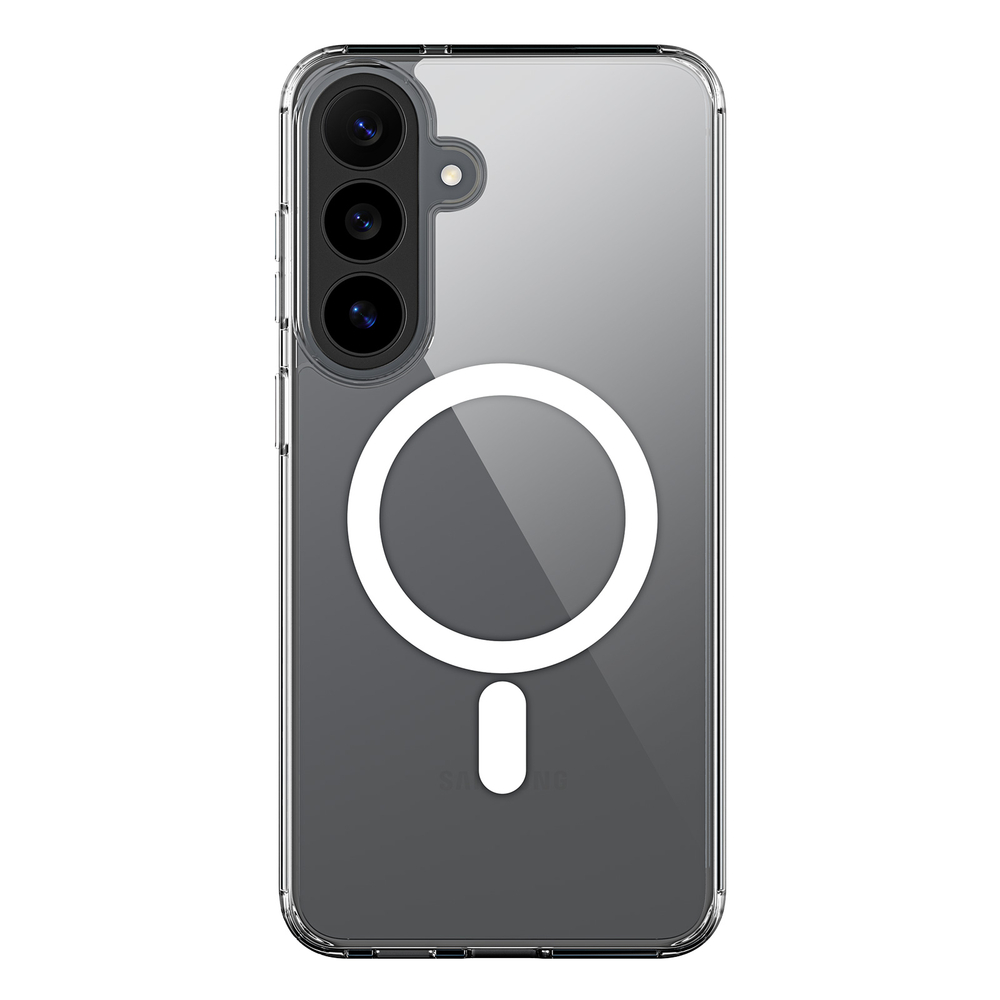 Прозрачный усиленный чехол с MagSafe для Samsung Galaxy S26 FE, серия Clin Mag Series от Dux Ducis