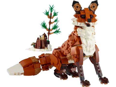 Конструктор LEGO Creator 3in1 31154 Лесные животные: Рыжая лисица