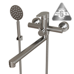 Смеситель для ванны и раковины 35k MIXLINE МЛНС-02(MLSS-02) НЕРЖ