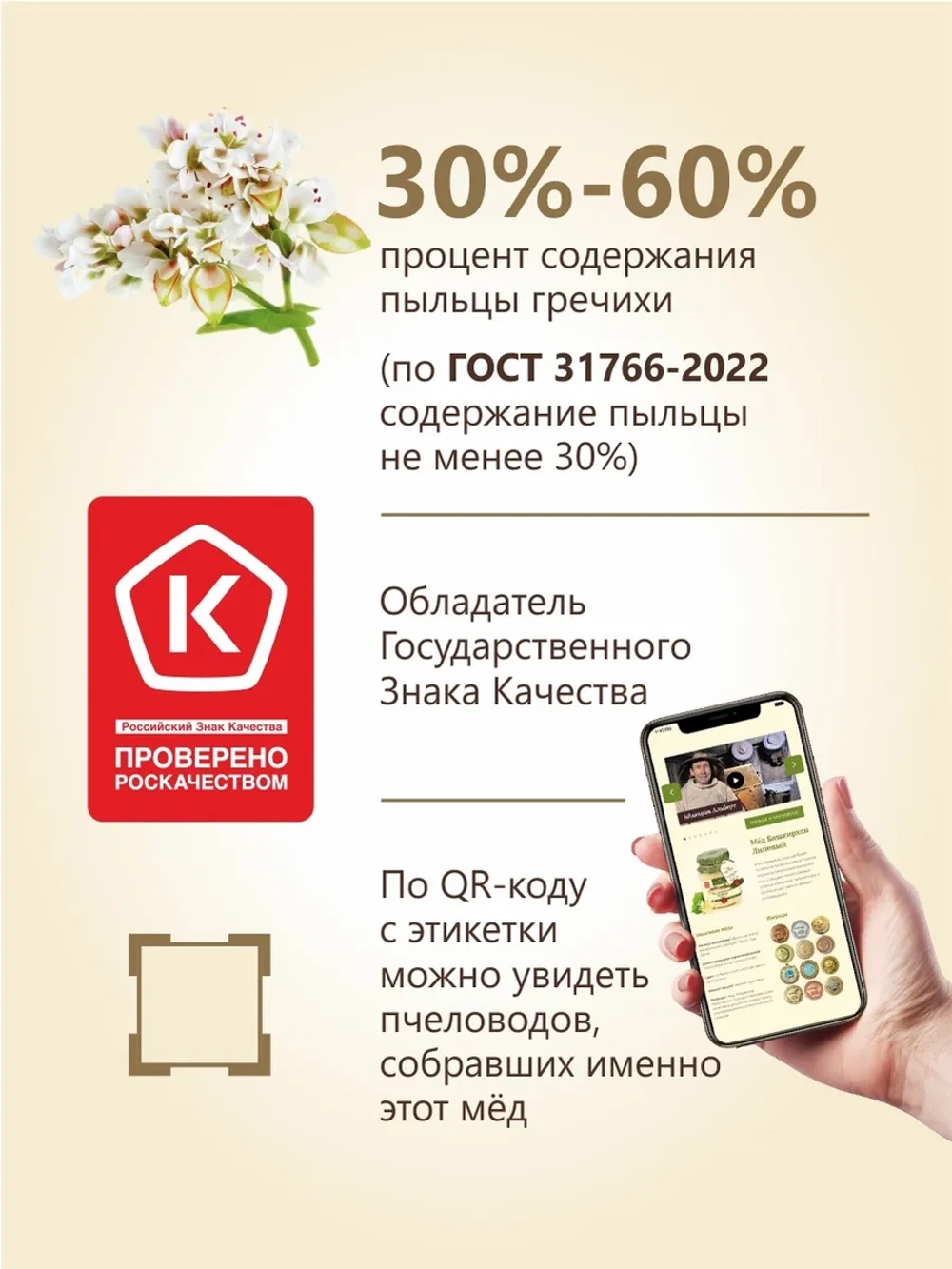 Набор меда Берестов Липовый, Гречишный