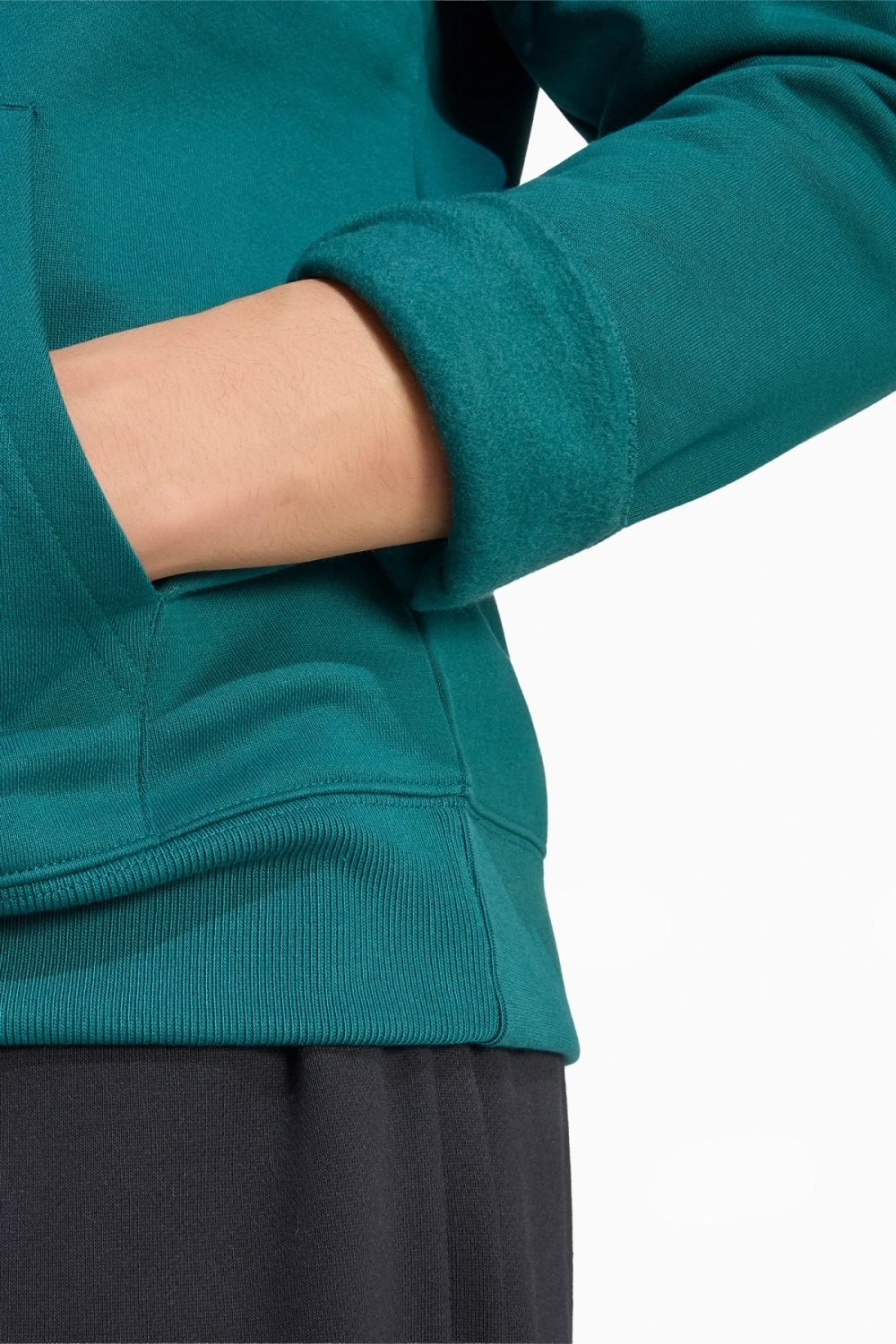 Кофта adidas Originals Trefoil Essentials - зеленый