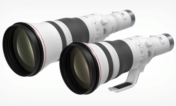 Компанией Canon представлены два новых телеобъектива RF