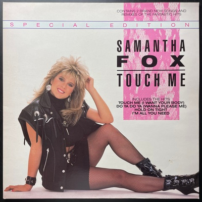 Samantha Fox ‎– Touch Me (Англия 1986г.)