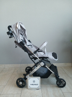 Kоляска детская прогулочная Farfello Comfy Go Comfort (Shiny Grey Chrome/Блестящий серый CG-105)