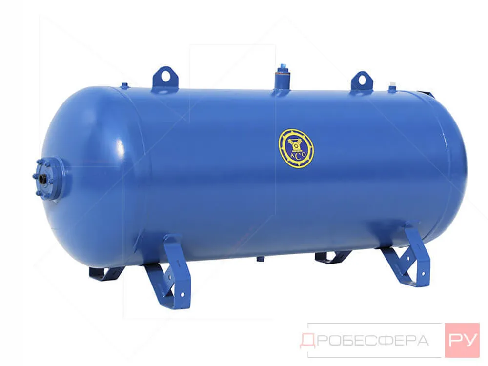 Ресивер для компрессора РГ 500/16 горизонтальный