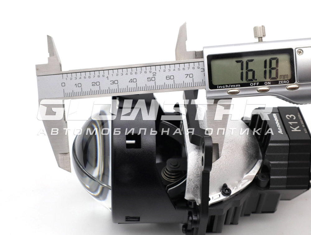 Билед модули Aozoom K13 3.0 дюйма, 2 чипа, 6000K, 12V 52/57W 4300/4600Lm (комплект, 2шт)