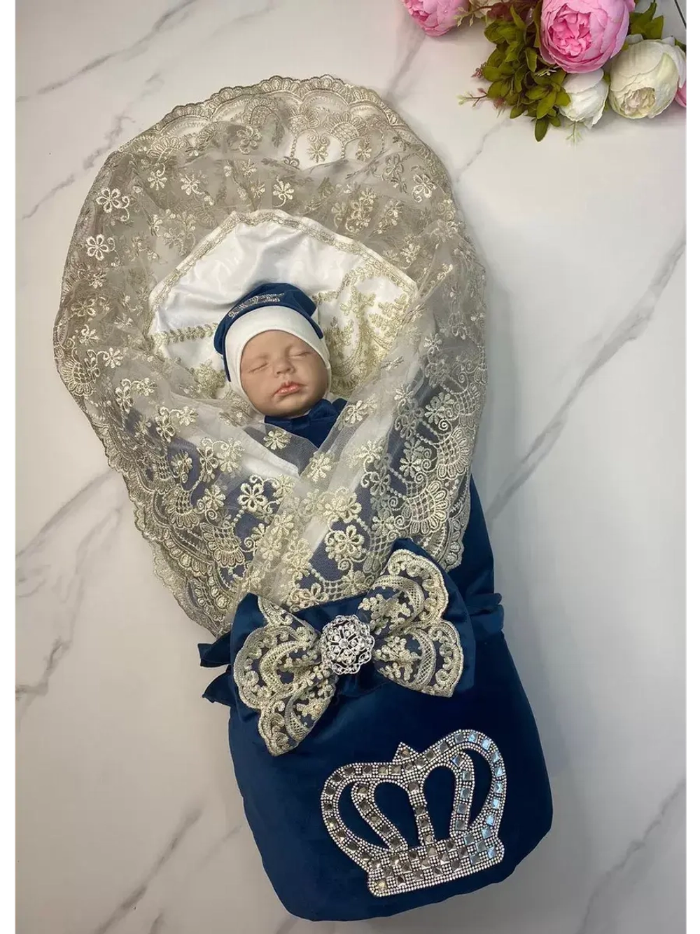 Конверт на выписку летний