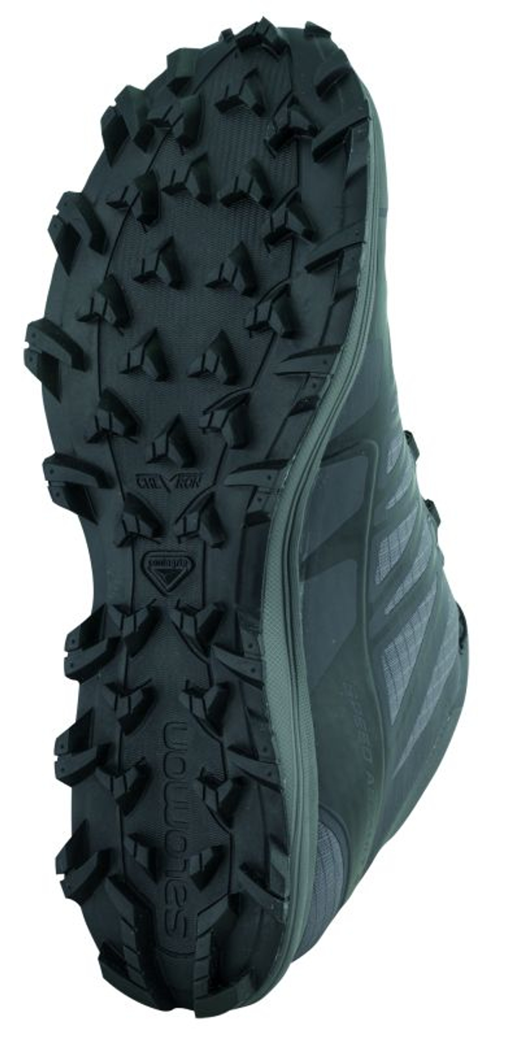 Salomon SPEED ASSAULT 2 Wolf / Black — подошва Mud Contagrip