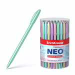 Ручка шариковая 0,7 мм, синяя "Neo Pastel pearl" (ErichKrause)