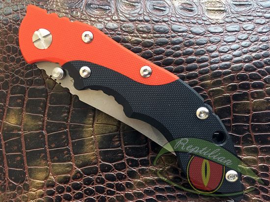 Складной нож Steelclaw Инь-янь c клинком из стали CPM-S35VN, рукоять G10 / Титановый сплав Titanium TC4 Aloy