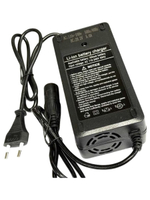 Зарядное устройство 25.6V (29.2V) 5A разъем XLR (M) для LiFePO4 аккумуляторов (с кулером) для инвалидных колясок