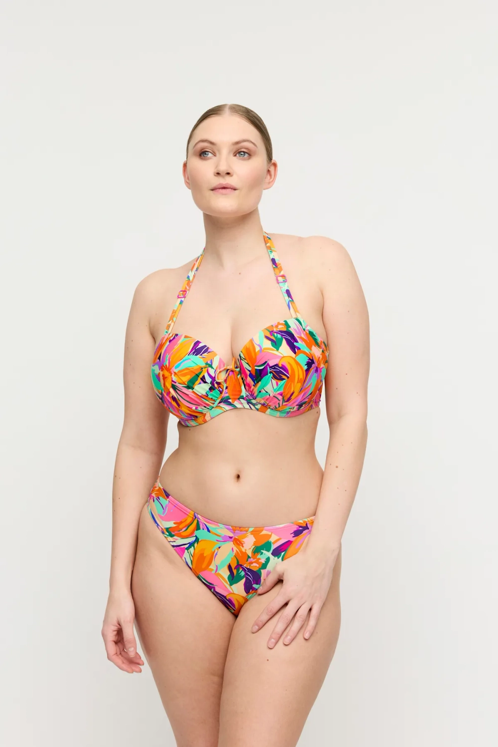 PRIMADONNA Swim Varadeo Топ балконет с поролоновой вставкой, разноцветный