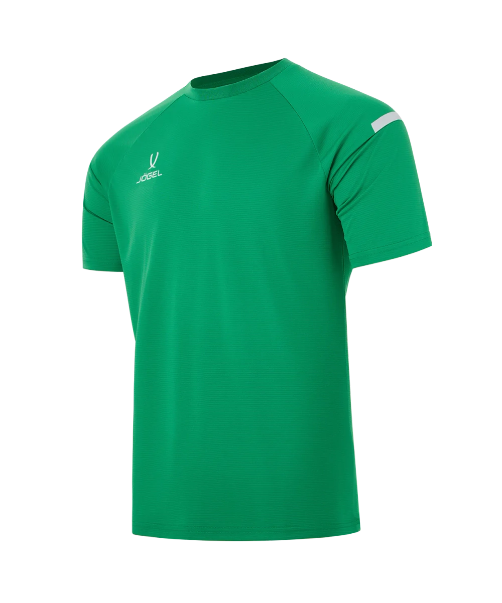 Футболка тренировочная CAMP 2 Training Poly Tee, зеленый/белый