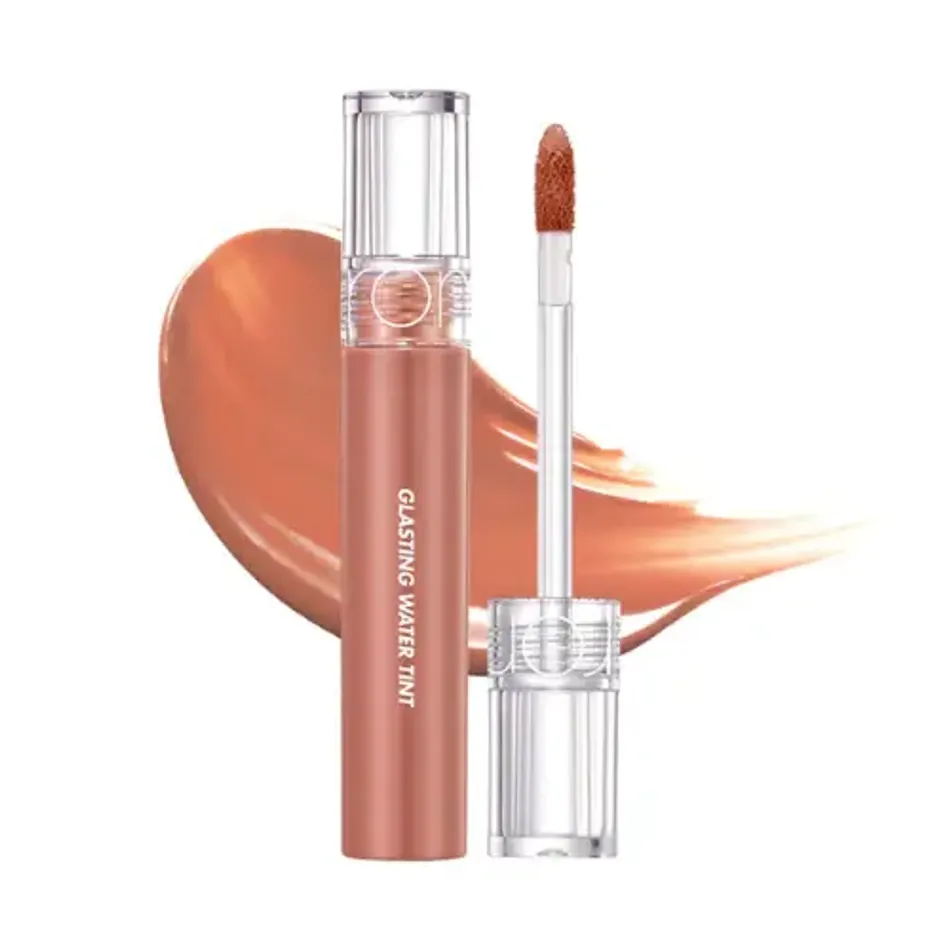 Глянцевый тинт с эффектом стеклянных губ Rom&Nd Glasting Water Tint 15 Nudy Sundown