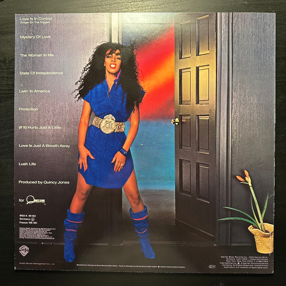 Donna Summer - Donna Summer (Скандинавия 1982г.)