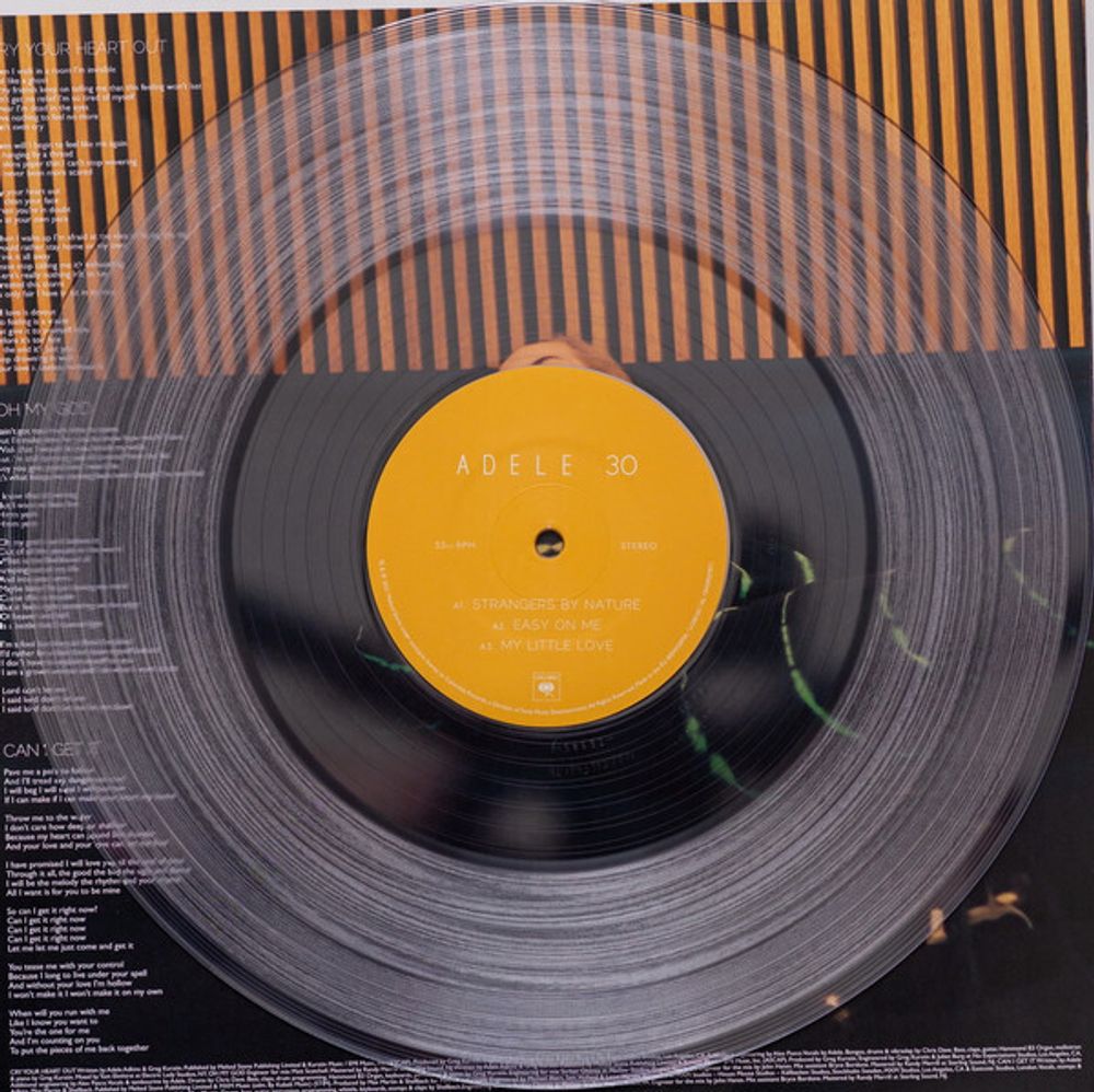 Adele. 30 (Limited Crystal Clear Vinyl) (2 LP) Адель