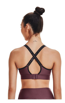 ТОП теннисный Under Armour Women's Infinity Mid Sports Bra - Фиолетовый