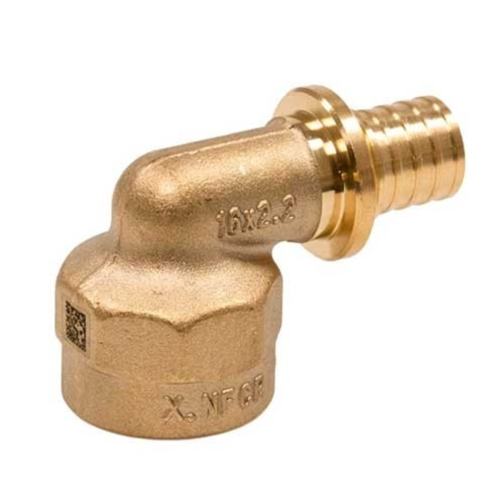 Угольник ВР 20-Rp1/2" DZR латунь Рехау