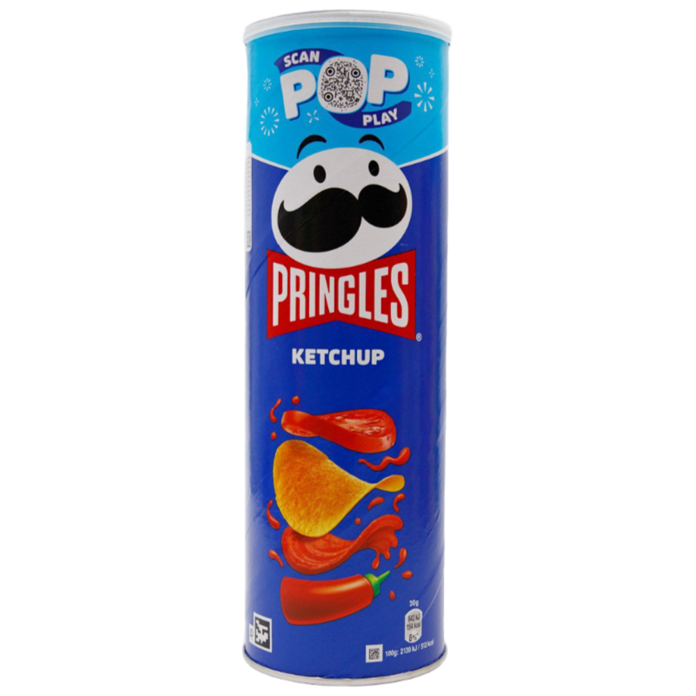Чипсы "PRINGLES" кетчуп 165г