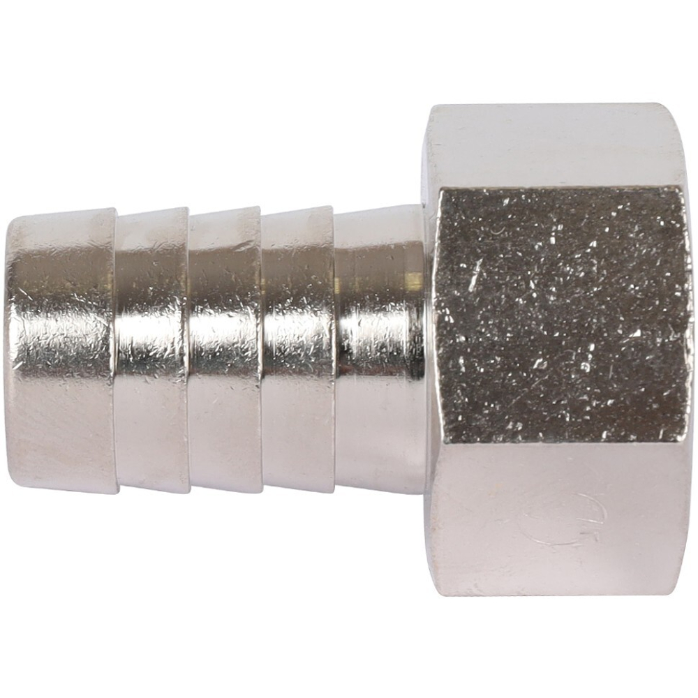 Штуцер ВР никелированный 1/2"x16 STOUT