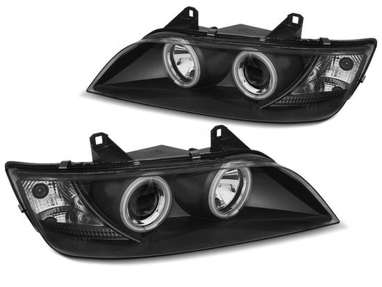 Передние фары angel eyes ccfl black для BMW Z3