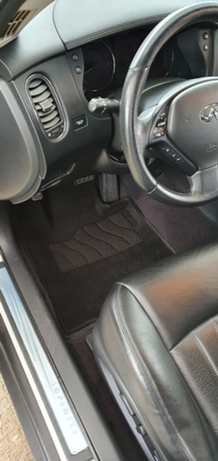 Велюровые коврики 3D для Infiniti QX50, EX25, EX35, EX37