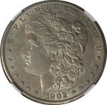 1 доллар США Morgan 1902 г S