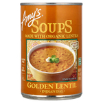 Amy's, Soups, с золотистой чечевицей, 408 г (14,4 унции)