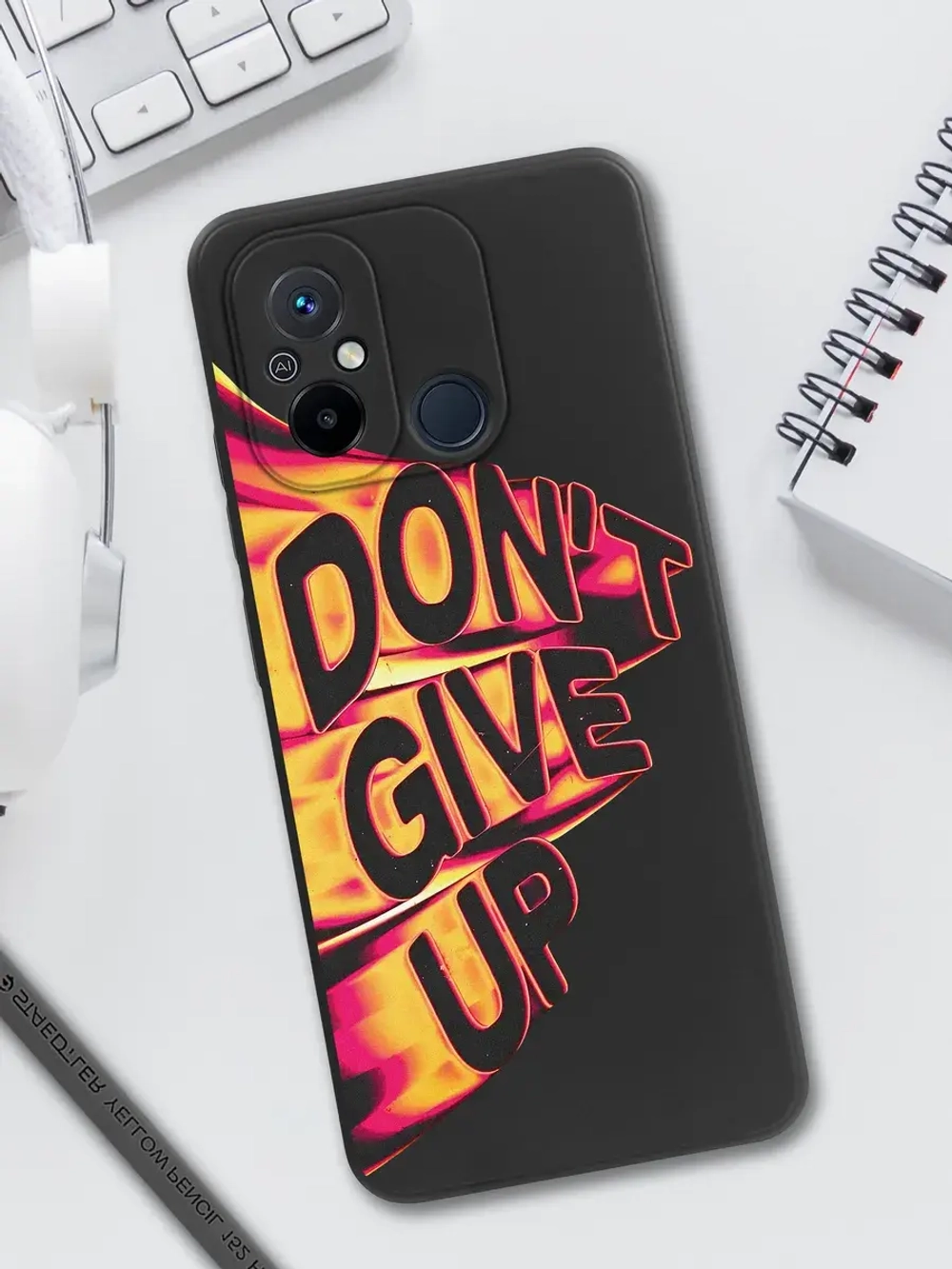 Чехол для Xiaomi Redmi 12C и Poco C55 с принтом