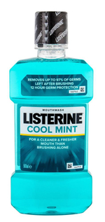 LISTERINE ополаскиватель для полости рта COOL MINT содержит спирт 500 мл (Италия)