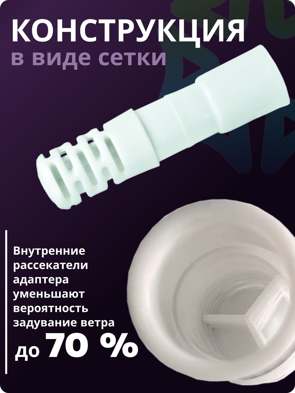 Адаптеры DMS-16 5 шт от насекомых и задувания ветра для дренажной системы кондиционера