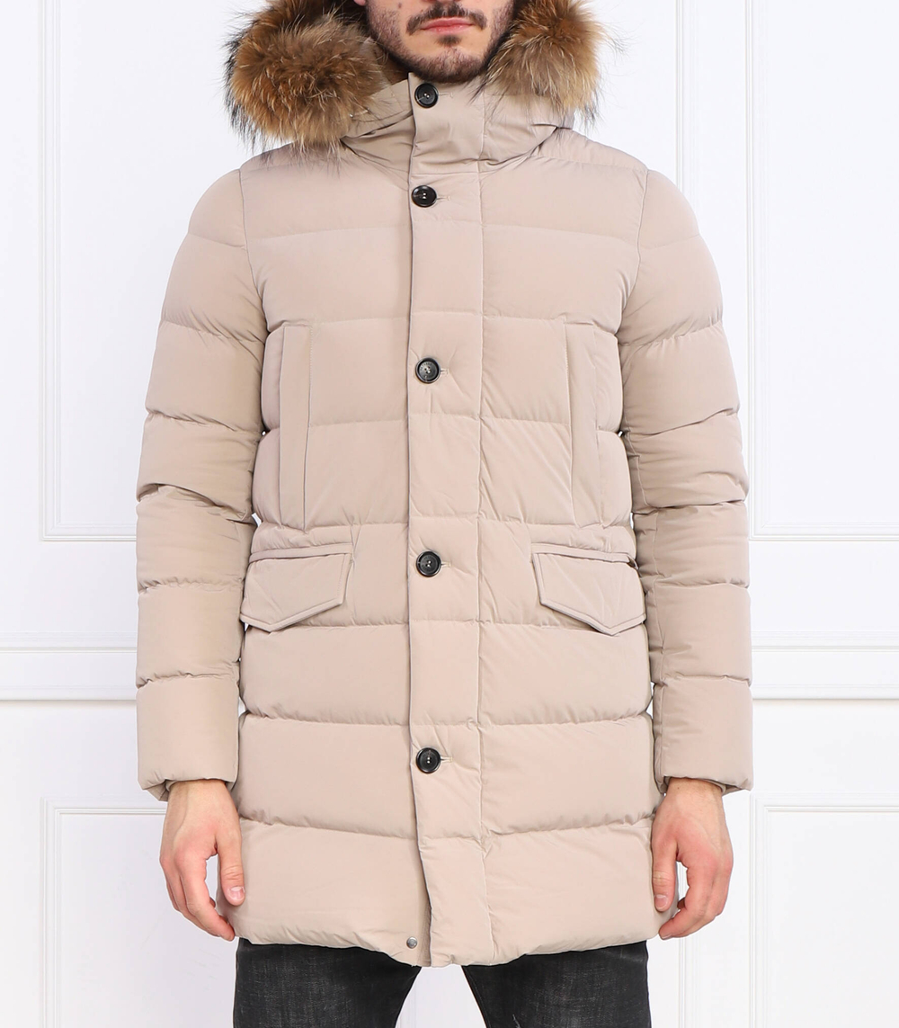 пухового парка parker 22 Hetrego - бежевый(8M436M)