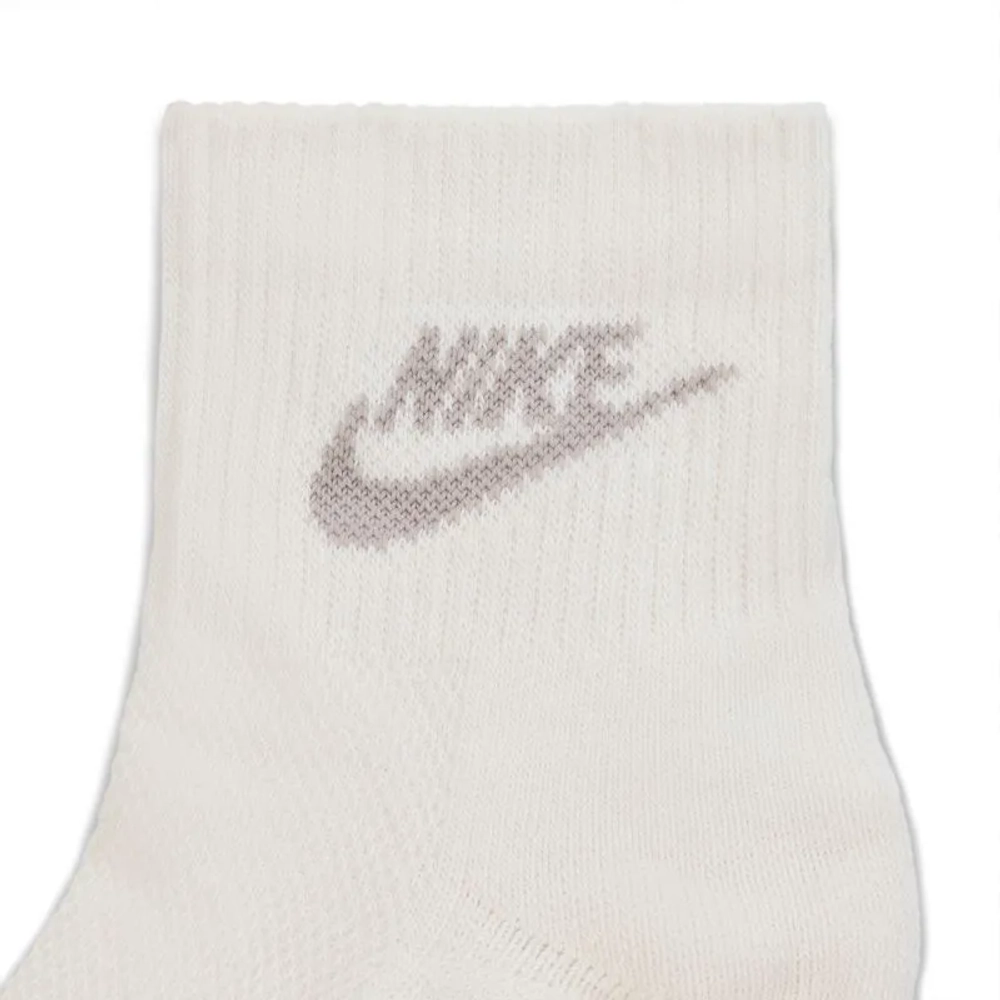Теннисные носки Nike Everyday Elevated Ankle 3P - phantom/college gray/smoke gray