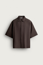 РУБАШКА RELAXED FIT ИЗ СТРУЯЩЕЙСЯ ТКАНИ — ZARA · 4364/653