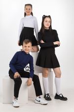 Джемпер для девочки Скул-3 Виотекс БЕЛЫЙ
