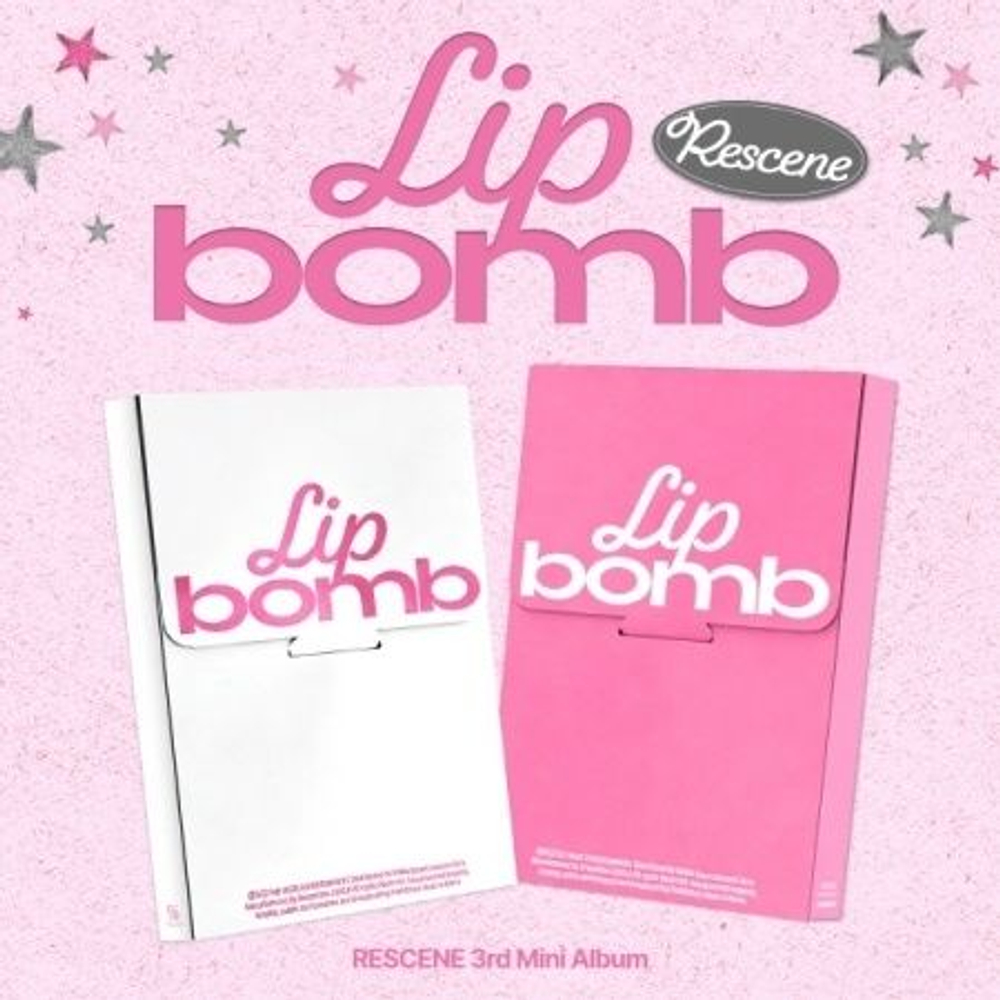 Альбом RESCENE - LIP BOMB 3rd Mini Album 2 Version SET