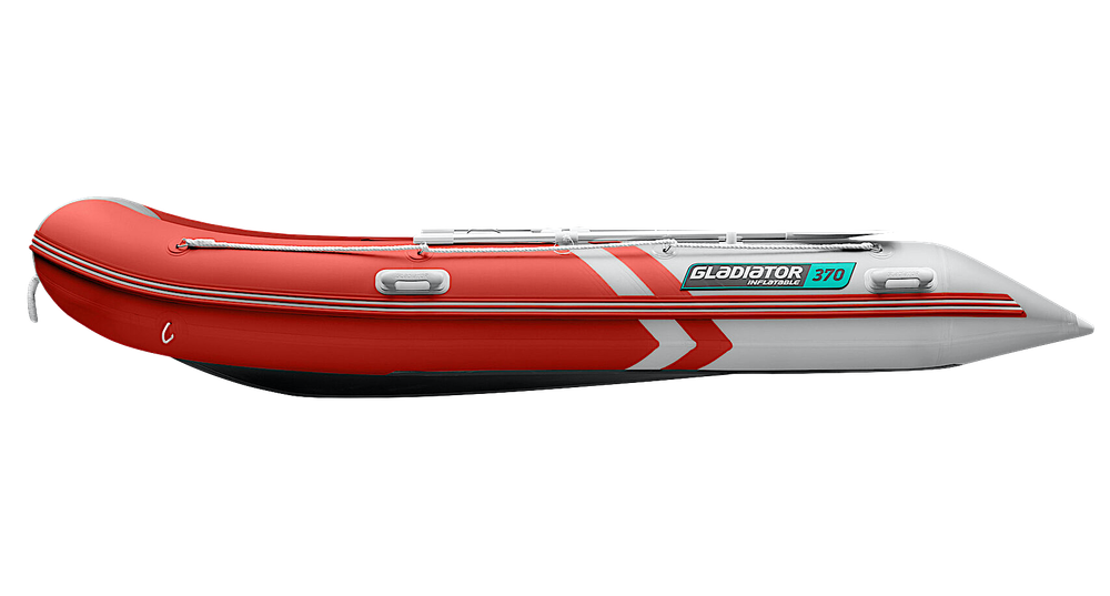 Лодка ПВХ Gladiator Light B370AL с алюминиевым полом -