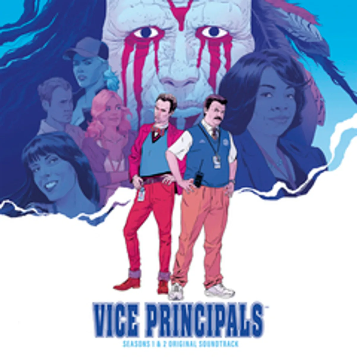 Виниловая пластинка. OST - Vice Principals (Season 1 & 2) (Splattered Colored Vinyl)